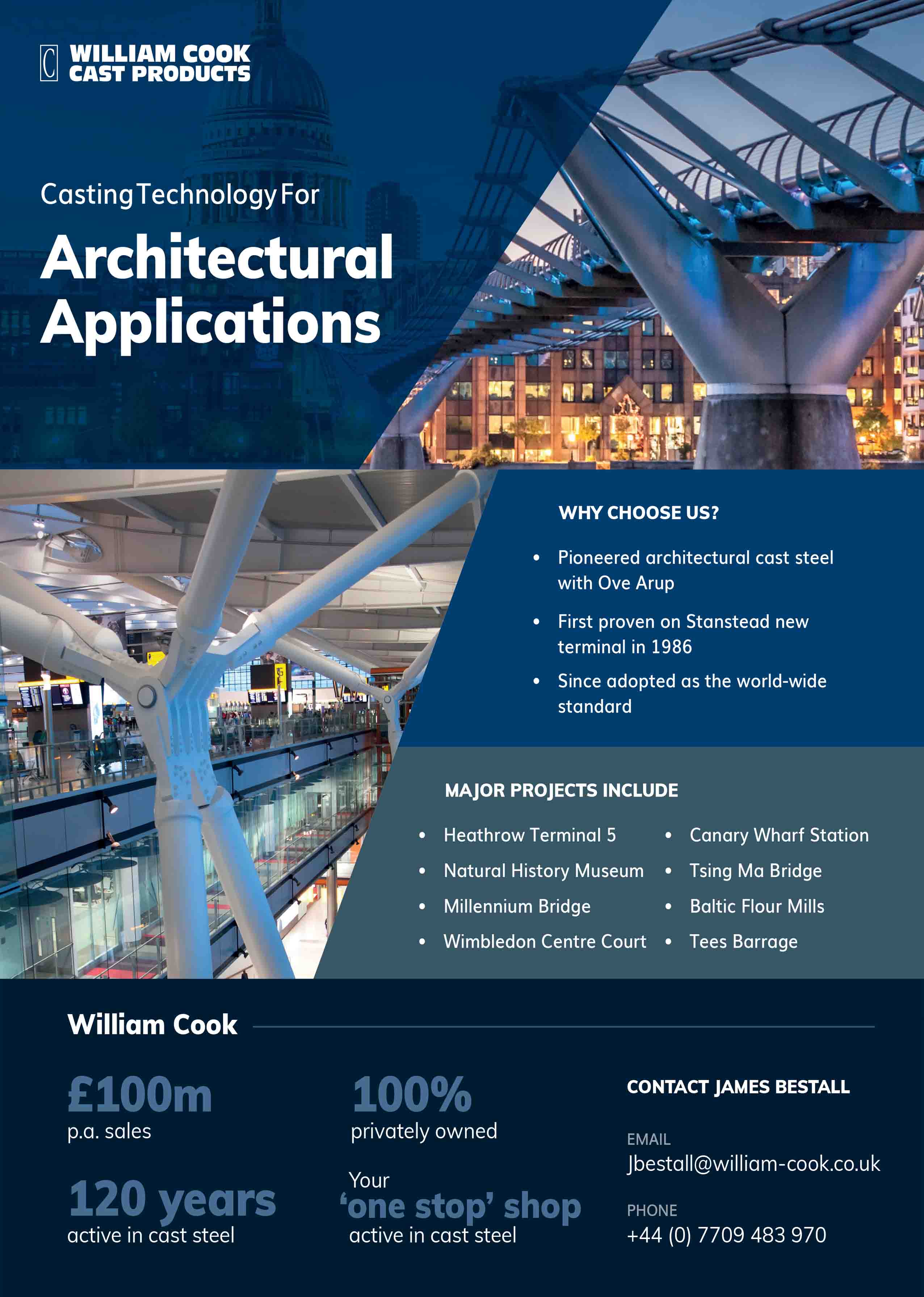 Casting Technology for Architectural Applications